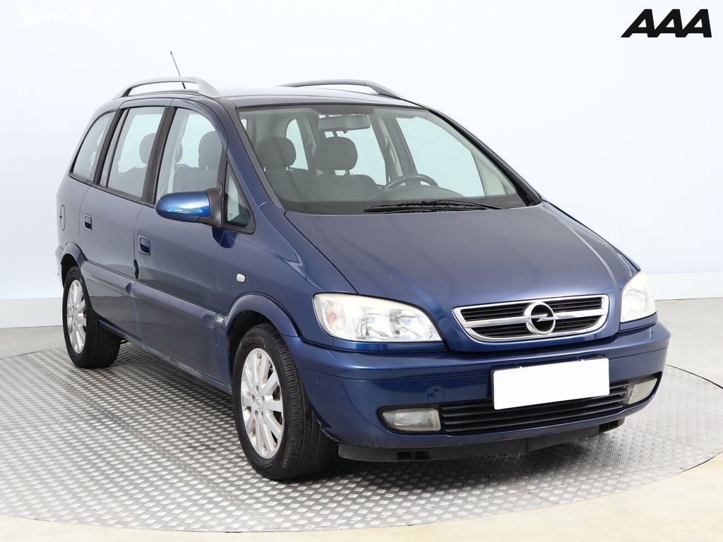 Opel Zafira, 1.8 16V, 7 míst, po STK, Tažné